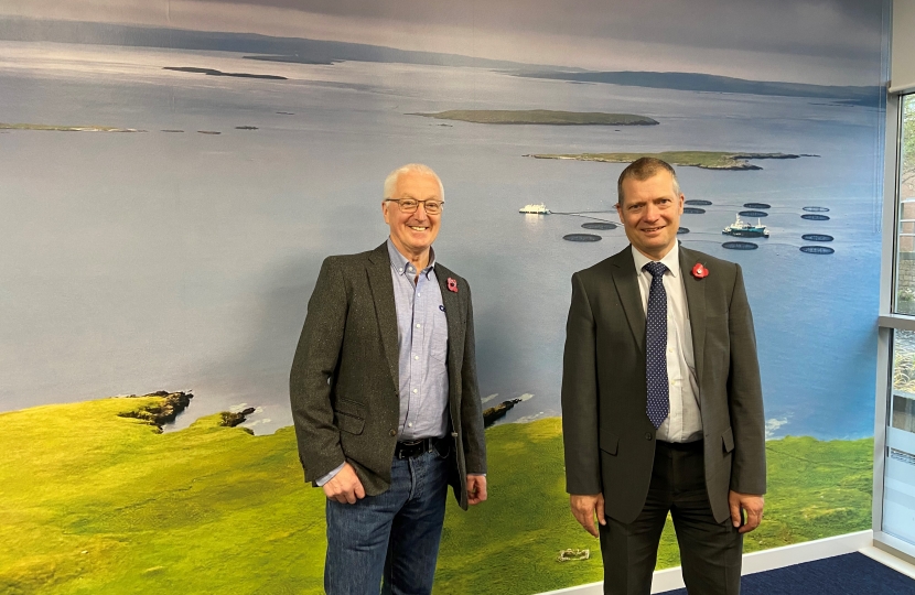 Graham Simpson MSP & Cooke Aquaculture Scotland