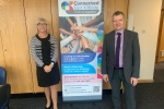 Graham Simpson MSP at Connecting East Kilbride 