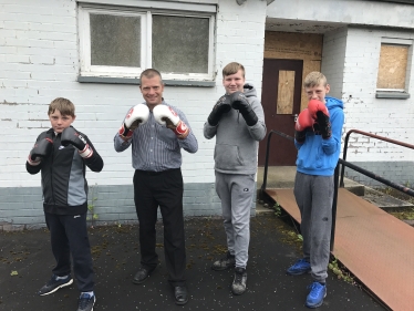 Graham Simpson, Boxing, Coltness, Scotland, Parliament, community, Wishaw Press, North Lanarkshire