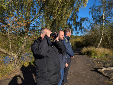 Graham Simpson MSP at Baron's Haugh