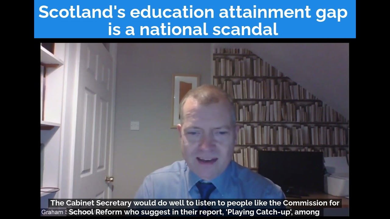 Scotland's Education Attainment Gap Is A National Scandal | Graham Simpson